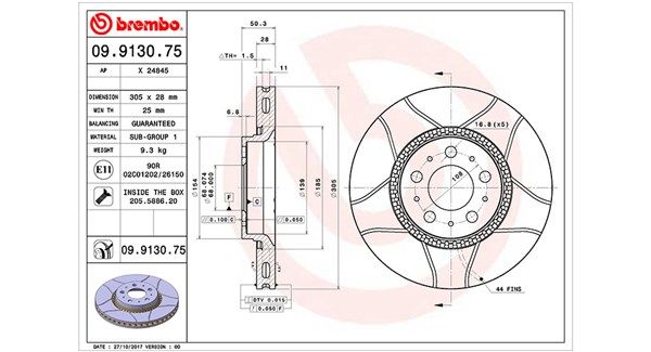 MAGNETI MARELLI Jarrulevy 360406051805